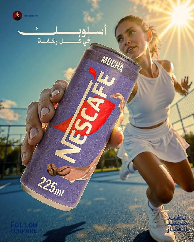 Beverage Campaign Concept — Style in Every Sip