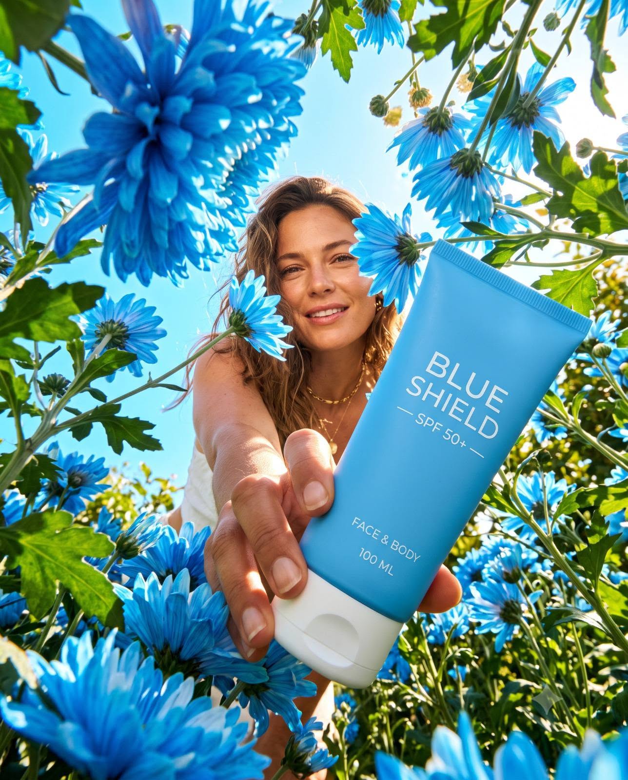 Skincare product visual concept